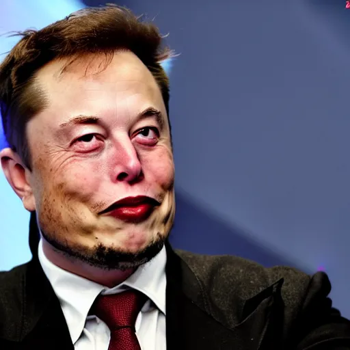 Image similar to elon musk zombie,