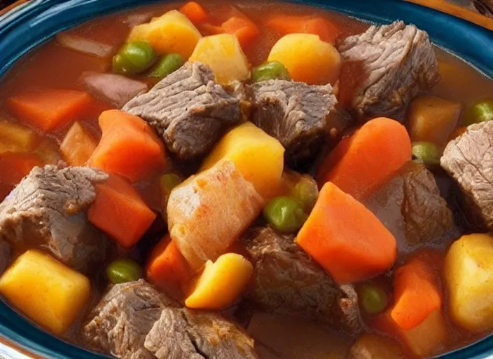 Image similar to a bowl of patrick stewart beef stew