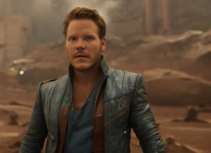 Image similar to a very high resolution image from a new movie, starlord. in a room full of 9 0's, directed by wes anderson