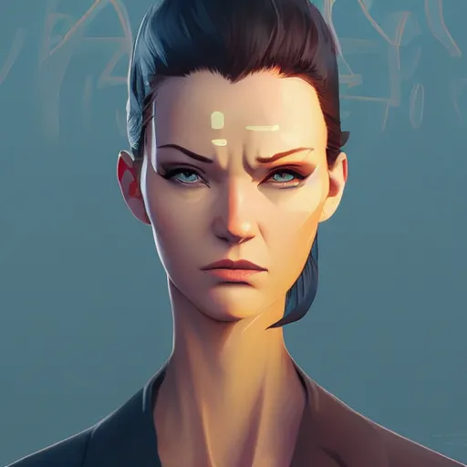 Image similar to face icon stylized minimalist the matrix, loftis, cory behance hd by jesper ejsing, by rhads, makoto shinkai and lois van baarle, ilya kuvshinov, rossdraws global illumination