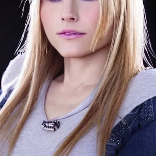 Image similar to anime version of kristen bell