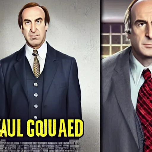 Image similar to saul goodman as gru