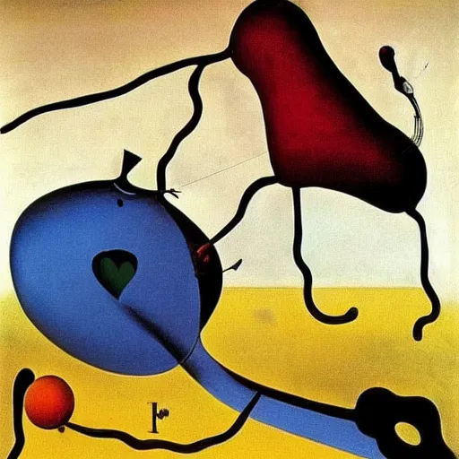 Image similar to an intricate tool that mends heart breaks. salvador dali. joan miro.