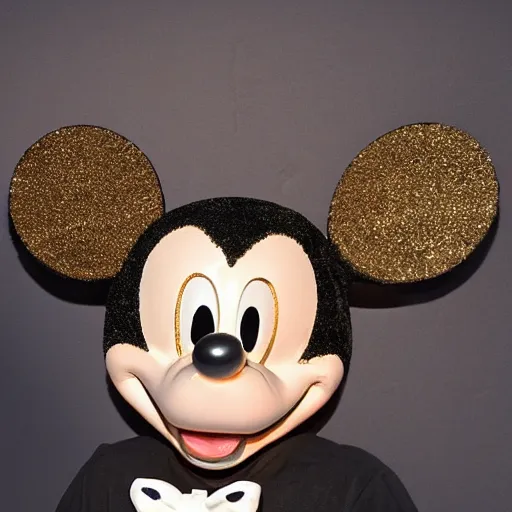 Image similar to mickey mouse taxidermy failure