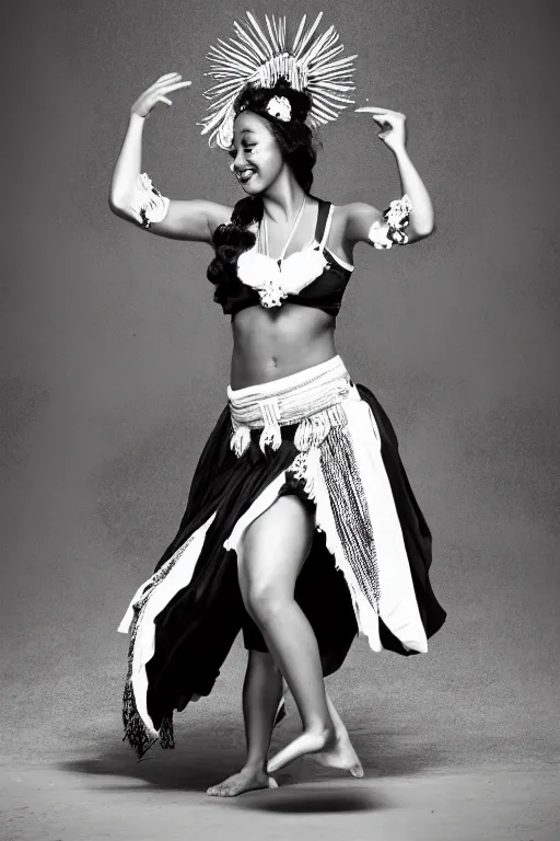 Image similar to female hula dancer black & white by kim taylor reece