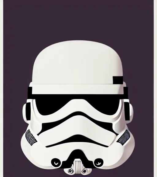 Image similar to icon stylized minimalist storm trooper, loftis, cory behance hd by jesper ejsing, by rhads, makoto shinkai and lois van baarle, ilya kuvshinov, rossdraws global illumination