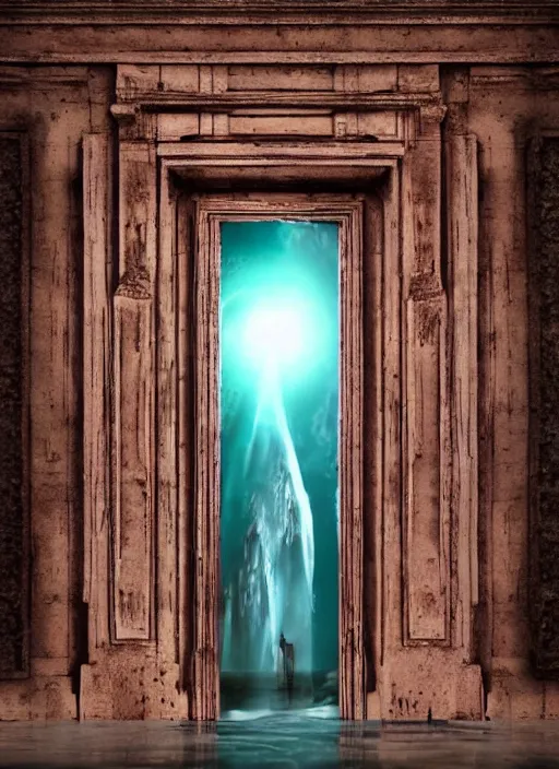 Image similar to if the doors of perception were cleansed then everything would appear to man as it is, Infinite, cinematic, photo, realistic, visionary