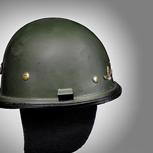 Image similar to agressive military Helmet