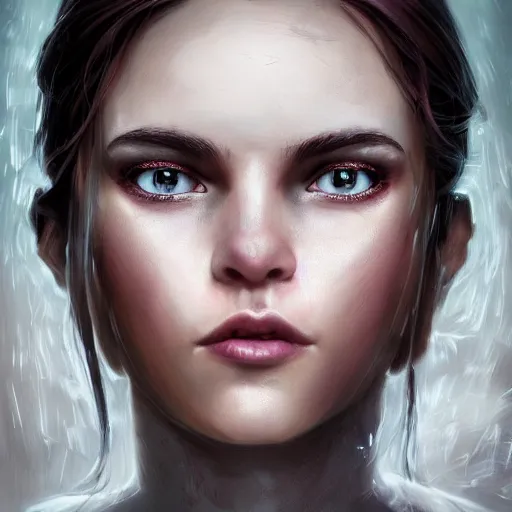 Prompt: centered detailed portrait of an magican-girl with a basecap, realistic character concept, beautiful magican, identical eyes, gazing eyes, beautiful eyes medium shot, elegant pose, fantasy, illustration, slender symmetrical face and body, artstation, cinematic lighting, hyperdetailed, cgsociety, 8k, high resolution, Charlie Bowater, Tom Bagshaw and Tom Richmond, single face, insanely detailed and intricate, beautiful, elegant, golden ratio, dark fractal background, vfx, postprocessing, alluring