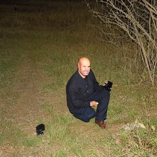 Image similar to dr. phil nighttime trailcam footage of dr. phil of dr. phil mcgraw