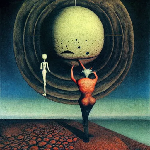 Image similar to flat earther by otto dix, junji ito, hr ginger, jan svankmeyer, beksinski, claymation, hyperrealistic, aesthetic, masterpiece