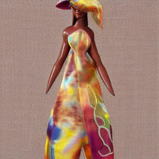 Prompt: perfect female figure made from silk fabric, abstract, extremely detailed, 8k high definition