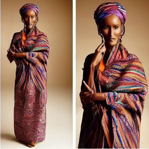 Image similar to somali model, waris dirie, warsan shire, beautiful, somali attire, vintage, intricate