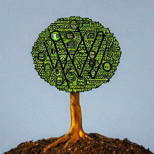 Image similar to bitcoin tree