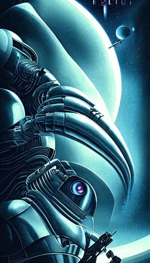 Image similar to exquisite alien poster art by lucasfilm, 8 k, denoised