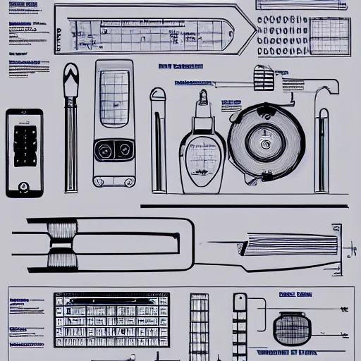 Prompt: blueprint of womanizer, technical drawing, fun factory, adult toys, industrial design, consumer electronics
