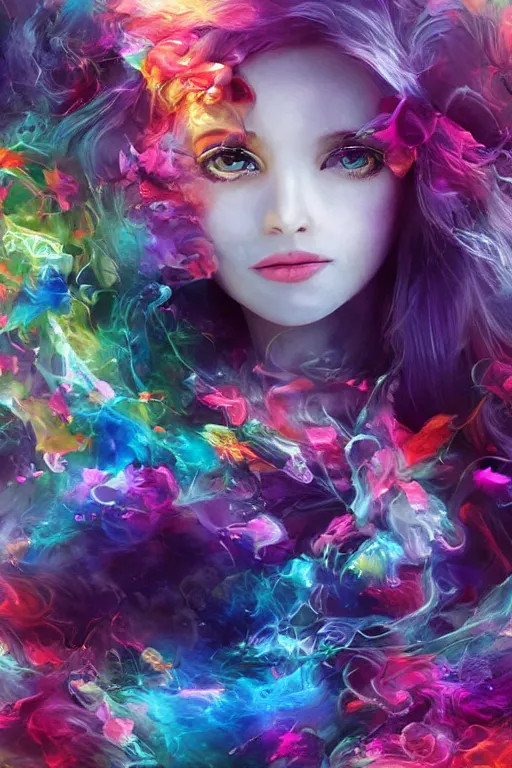 Prompt: An extremely beautiful elokitty, cat. digital art illustration, Trending on DeviantArt, Artgerm, volumetric lighting, dreamscape maximized, vibrant mood, rose tones, concept art, smooth, ethereal, rainbow bubbles, Aetherpunk, extremely detailed masterpiece, winning award piece, regal, Exquisite detail, post-processing, Unreal Engine, 8k, HD, trending on artstation flawless