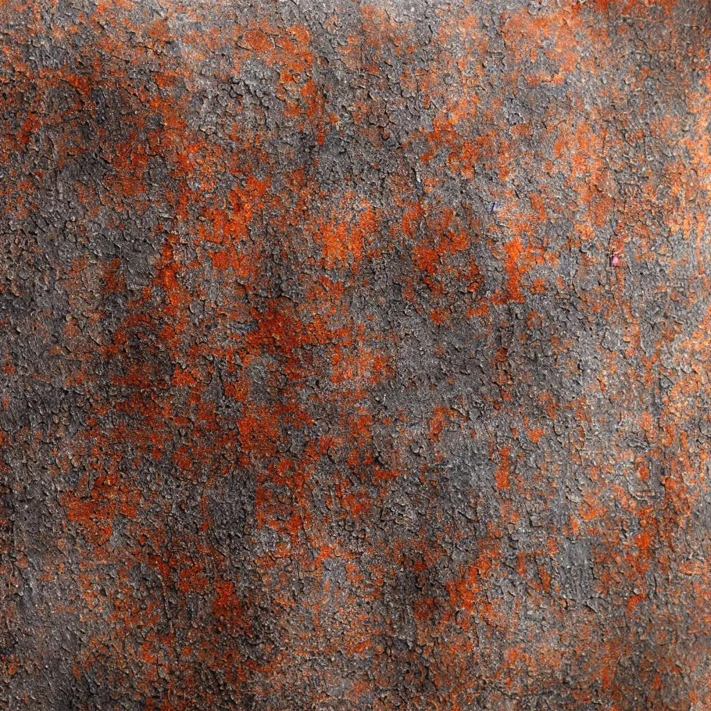 Prompt: old bronze patina with rust surface texture, photo from above