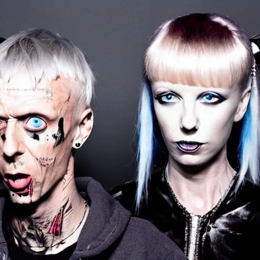 Image similar to die antwoord