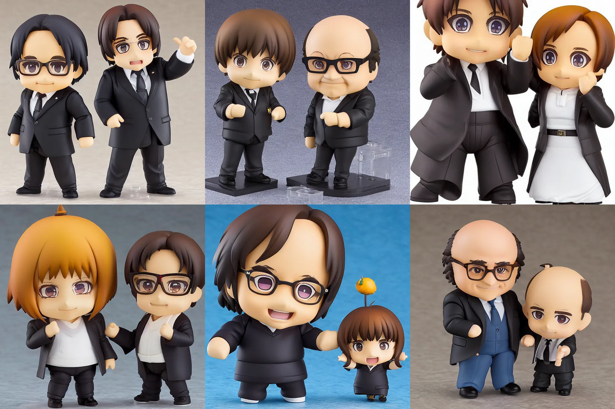 Prompt: Danny Devito, An anime Nendoroid of Danny Devito, figurine, detailed product photo