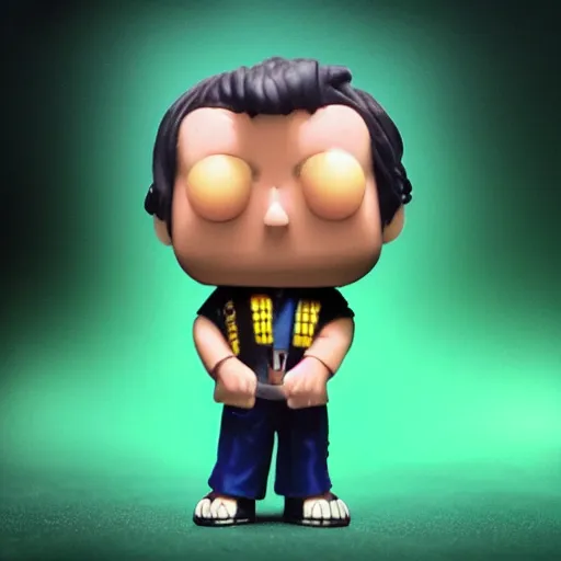 Prompt: Philip Glass funko pop