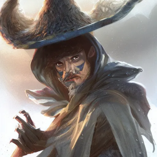 Image similar to Anthropomorphized Alpaca magician casting spell, magic the gathering artwork, cloak, hat, D&D, fantasy, cinematic lighting, centered, symmetrical, highly detailed, digital painting, artstation, concept art, smooth, sharp focus, illustration, volumetric lighting, 8k, art by Akihiko Yoshida and Greg Rutkowski