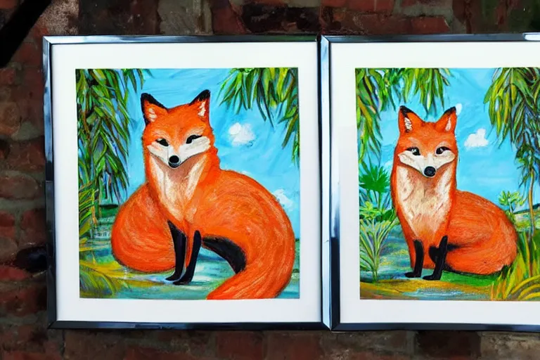Image similar to 🦊🇦🇺🎨🖌️