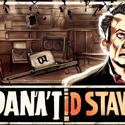 Image similar to “Don’t Starve” the videogame