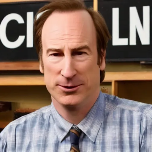 Prompt: bob odenkirk working at cinnabon, better call saul