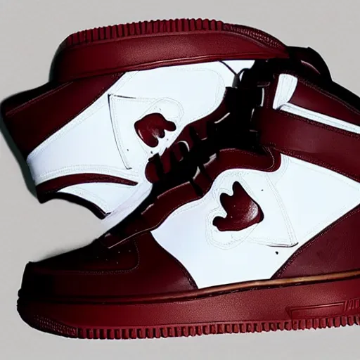 Prompt: meat airforce ones