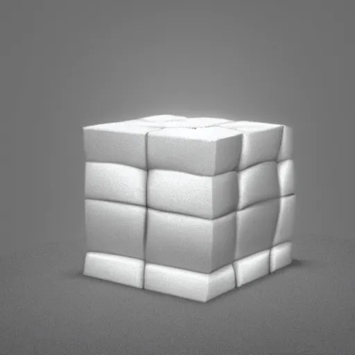 Prompt: obama's head squished into the shape of a cube, 3d render, award winning image, 8k, unreal engine, detailed, octane render