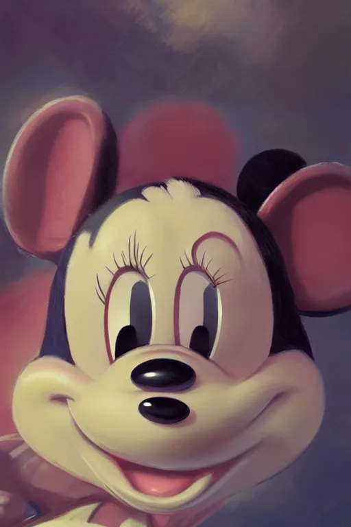 Prompt: realistic mickey mouse, 8 k, trending on artstation, smooth, sharp focus artwork by gustave courbet, mark keathley, greg rutkowski and annie leibowitz