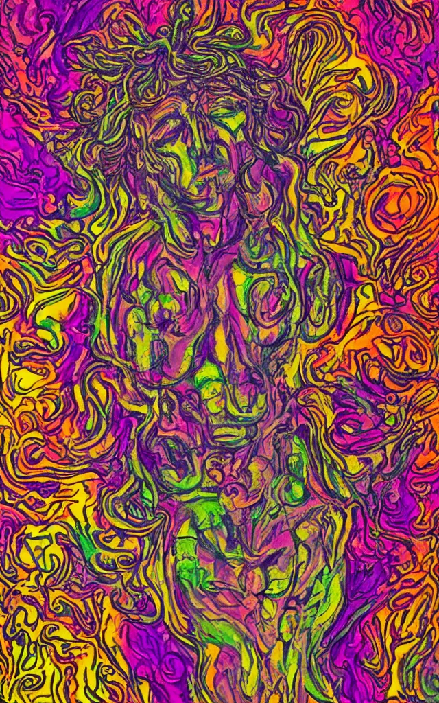 Prompt: Psychedelic Dionysus