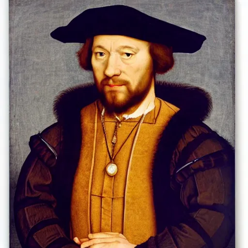 Image similar to Twitch streamer, by Hans Holbein the Younger
