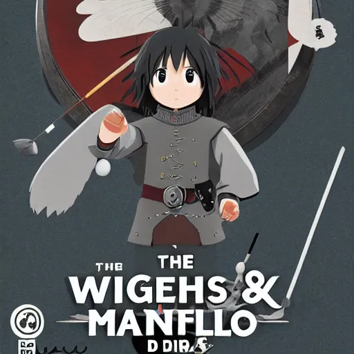 Image similar to The Nights Watch as Manga playing darts, Hayao Miyazaki, beautiful 8k render