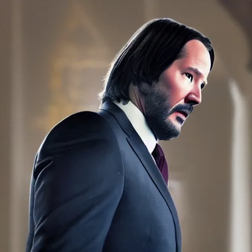 Prompt: john wick as joe biden