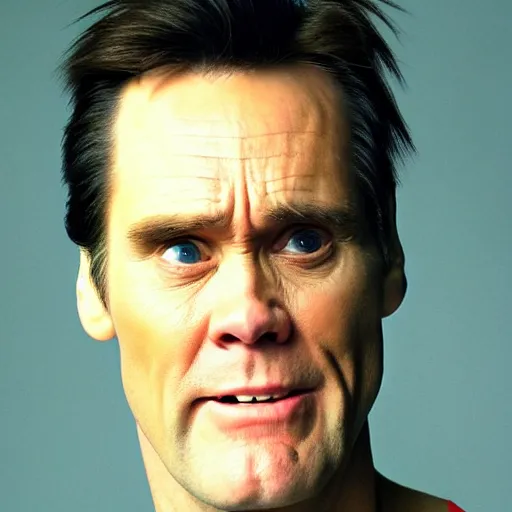 Image similar to scary jim carrey