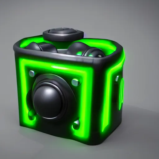 Image similar to photorealistic omnitrix from ben 1 0, 3 d render, cycles, cinematic, unreal engine 5