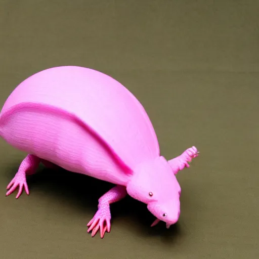 Image similar to ( ( ( pink armadillo with wings ) ) ), anime pokemon
