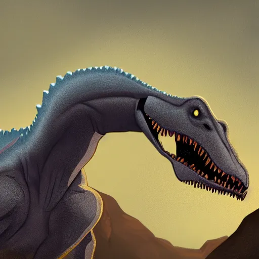 Image similar to dinosaur by rj palmer