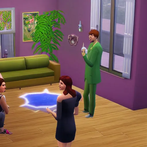 Image similar to reality as the sims