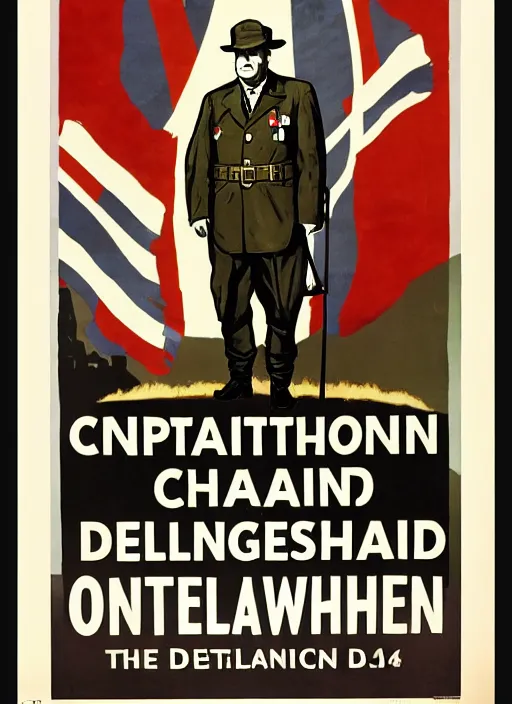 Image similar to winston churchill captain england standing on a pile of defeated, beaten and broken german soldiers. captain england wins wwii. brittish wwii propaganda poster by james gurney and pixar. overwatch.