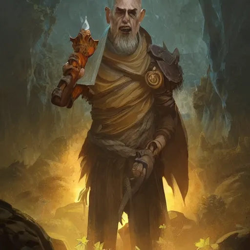 Image similar to male monk, undead emu, ruins landscape, d & d, fantasy, intricate, highly detailed, digital painting, artstation, octane render, concept art, matte, sharp focus, illustration, hearthstone, art by artgerm and greg rutkowski and alphonse mucha