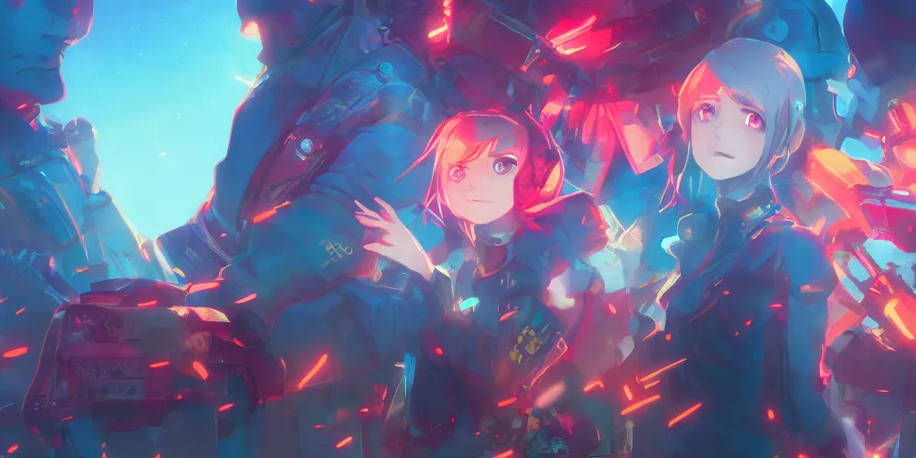 Image similar to ukrainian victory, rich vivid colors, ambient lighting, dynamic lighting, 4k, HQ, official media, anime key visual, makoto shinkai, ilya kuvshinov, lois van baarle, rossdraws, detailed, trending on artstation