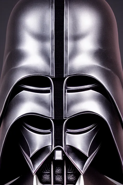 Prompt: dath vader helm designed by wayne barlowe, swarovski and tiffany, symmetry, sci - fi, cinematic, elegant, luxury, perfect light, perfect composition, dlsr photography, sharp focus, dark fantasy, 8 k, ultra hd, sense of awe, highly detailed, realistic, intricate