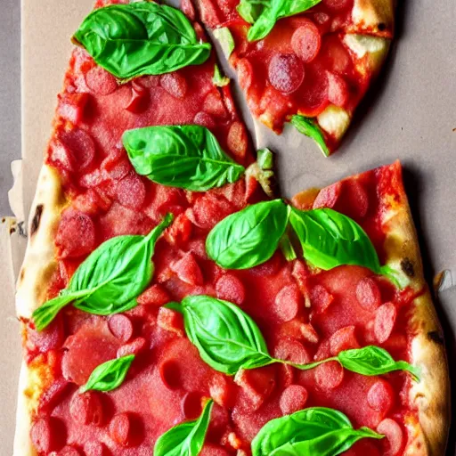 Image similar to pizza made from watermelon