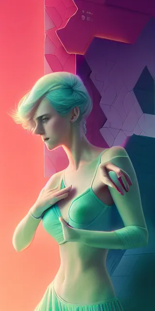 Image similar to tetris by charlie bowater and anna dittmann and artgerm and clemens ascher, intricate, elegant, pink and green and blue mist, highly detailed, dramatic lighting, sharp focus, octane render, trending on artstation, artstationhd, artstationhq, unreal engine, 4 k, 8 k