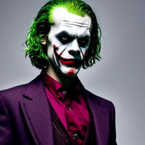 Image similar to Bill Skarsgard as The Joker