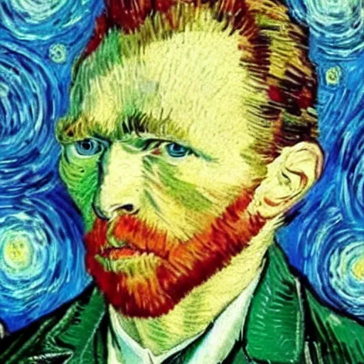 Prompt: van gogh meets the doctor