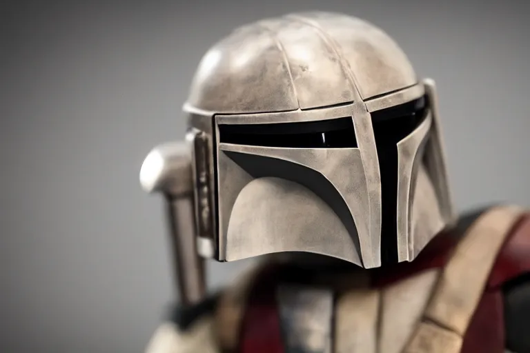 Image similar to Grogu, still from the Mandalorian show, shallow depth of field, Nikon 50mm f/1.8G